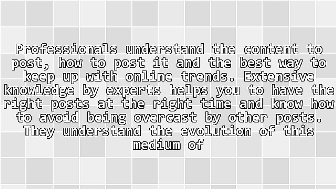 Advantages Of A Social Media Management Company