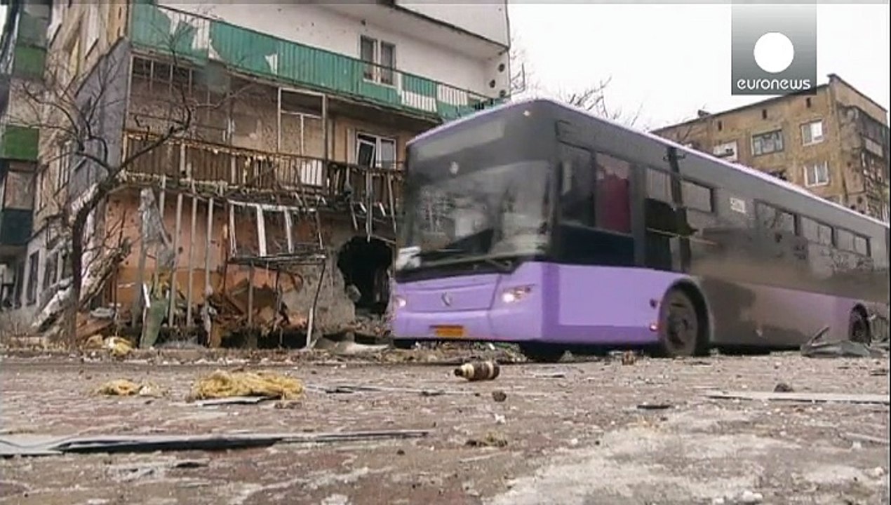 Se acaba la mini tregua que ha permitido un corredor humanitario para evacuar a unos 1.000 ucranianos de Debáltsevo