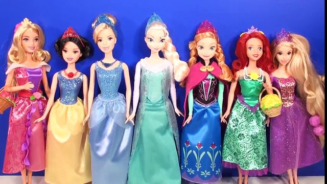 Disney Prensesler Anna Elsa Rapunzel Sindirella Pamuk Prenses Ariel Aurora Barbie oyuncak bebek