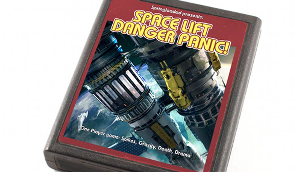 CGR Undertow - SPACE LIFT DANGER PANIC! review for Nintendo 3DS
