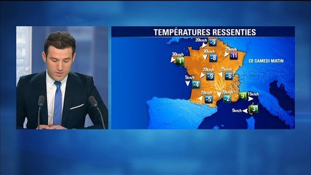 Des températures glaciales attendues ce samedi