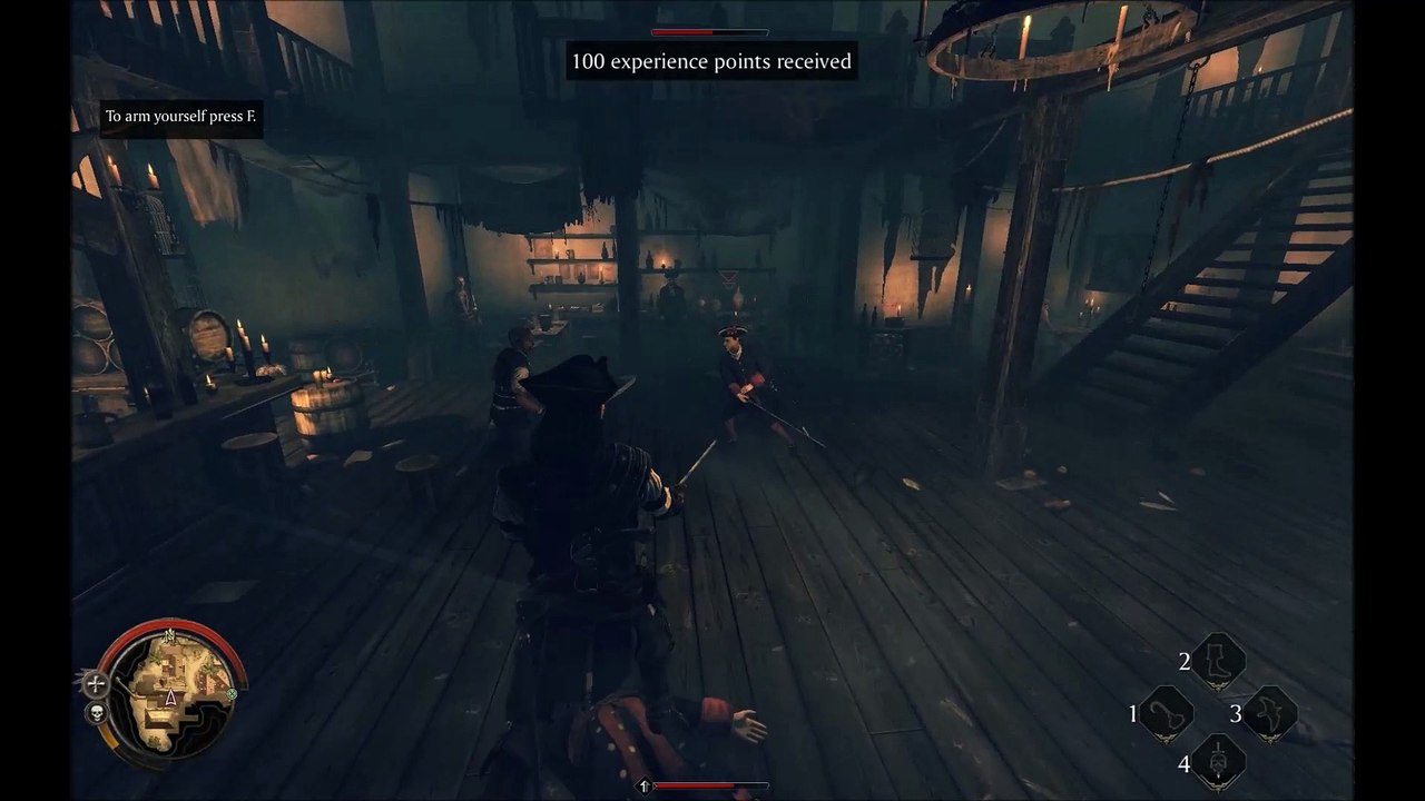 Raven's Cry, Sword Fight, PC Gameplay, HD 6770 i5 750, HD