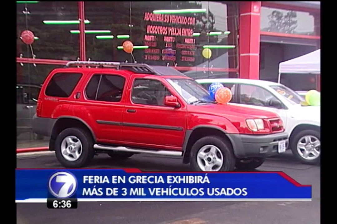 Feria de autos usados en Grecia promete excelentes condiciones y buenos precios