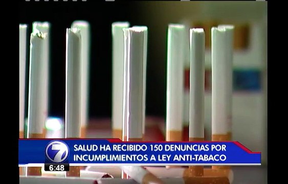 Salud ha cobrado casi ¢10 millones en multas por infracciones a ley antitabaco