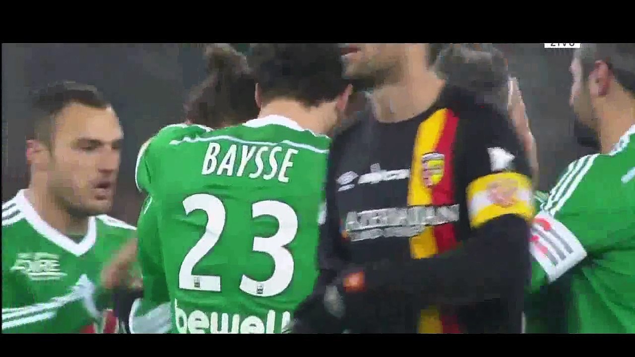 Landry N'Guemo 1-0 Amazing Goal - Saint Etienne - Lens 06.02.2015 HD_(new)