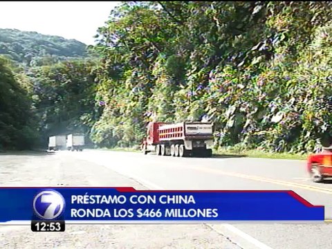 Vía entre Río Frío y Limón se ampliará a cuatro carriles con préstamo Chino