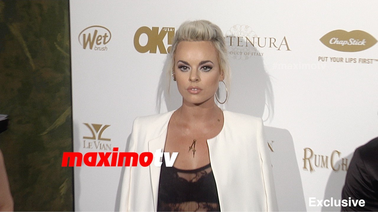 Katy Tiz OK! Pre-Grammy Party 2015