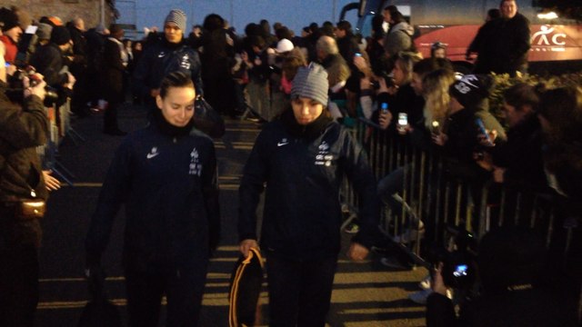 France-USA : les féminines sont arrivées