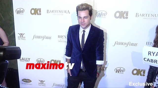Ryan Cabrera OK! Pre-Grammy Party 2015