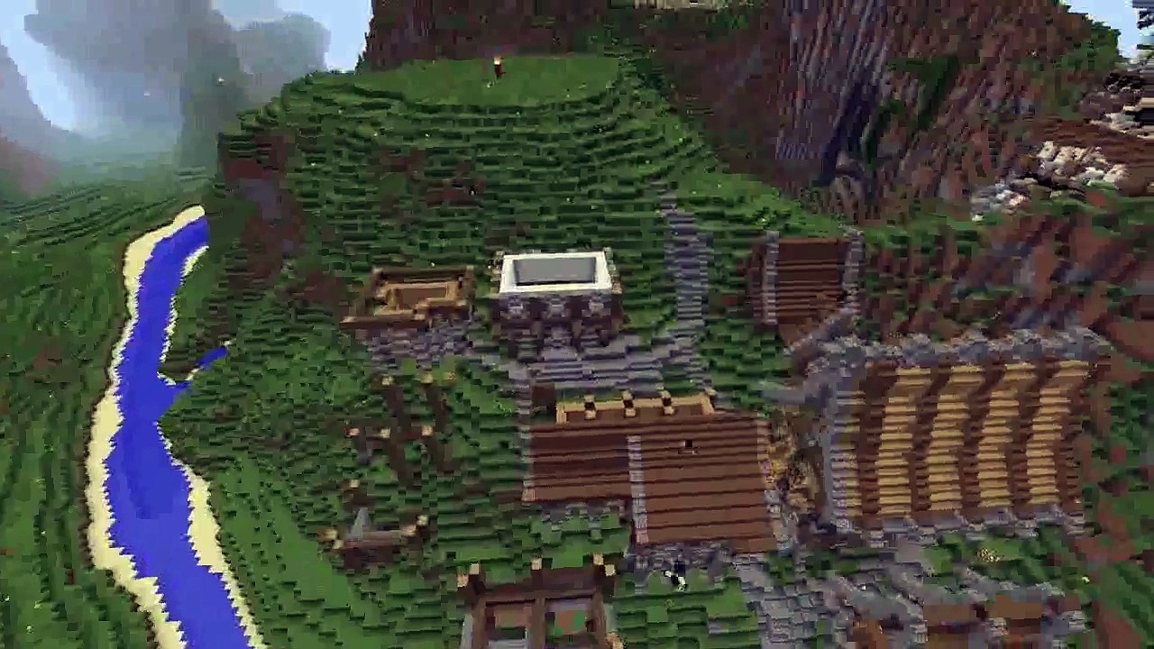 Minecraft Timelapse   Spawn (200k subs)[1]