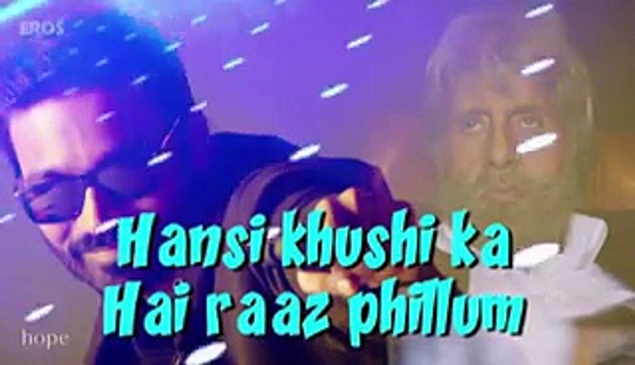 ISHQ E FILUMN |SHUMITABH|FULL SONG WITH LYRICS 2015