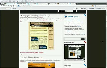 How to Upload a Custom Blogger Template HD Mivies With Support Freelance