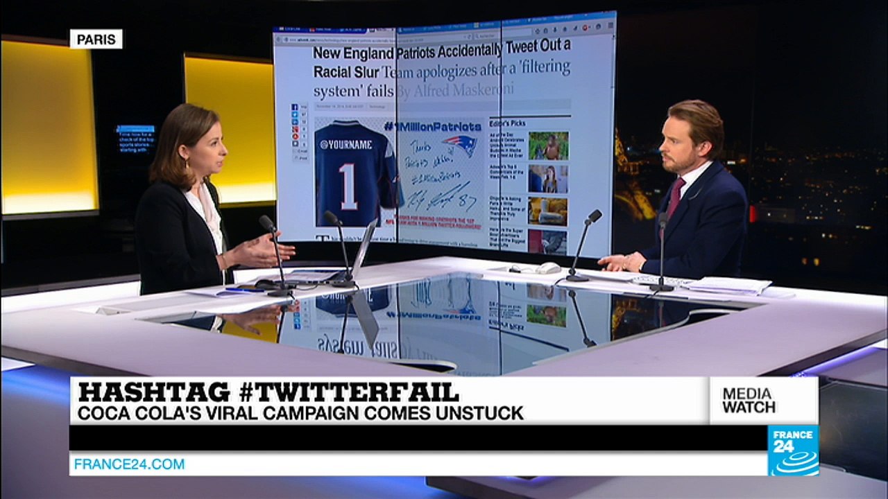 Coca Cola's Twitter campaign falls flat