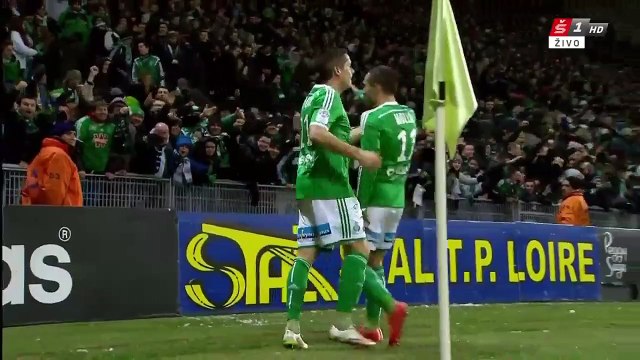 Yohan Mollo 2:0 | Saint Etienne - Lens 06.02.2015 HD