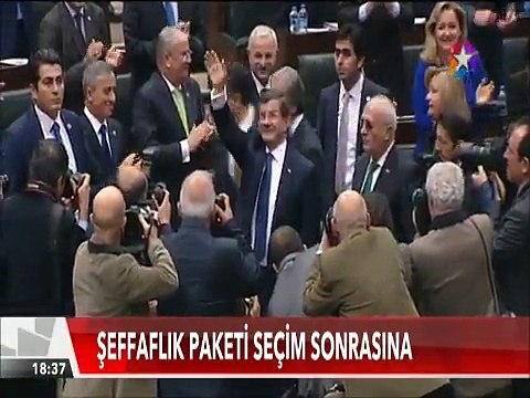 Şeffaflık paketi seçim sonrasına Nurettin Canikli Yetişemeyeceği çok açıktı