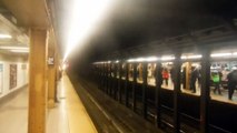 1 and 3 Trains Entering West 34th Street - Penn Station