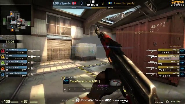 LGB eSports vs. Property | Gruppe B, 99DAMAGE Masters | (de_cache) Map 3