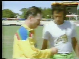 Imran Khan using _Cornered Tiger_ first time