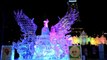 Esculturas de gelo impressionam turistas no Japão