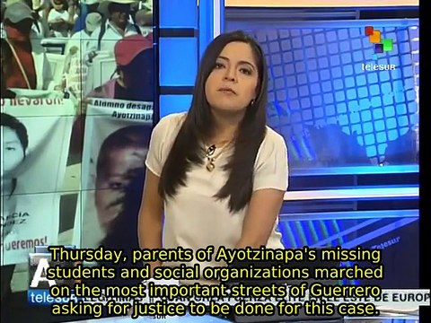 Mexico: Protests in Guerrero demand justice for Ayotzinapa