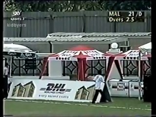 _RARE FOOTAGE_ SHAHID AFRIDI - Playing for Malaysia in Super Cricket vs India 1998