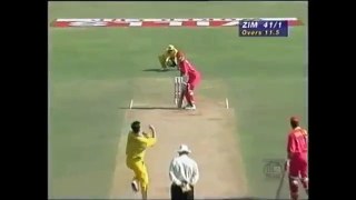 A CLASSIC CATCH & SOME CLASSIC COMMENTARY... STEVE WAUGH VS ZIMBABWE 1996