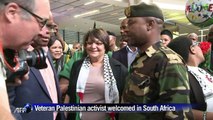 Veteran Palestinian activist welcomed in South Africa