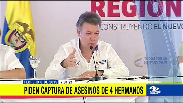 Titulares Noticias Caracol Central - 6/2/2015