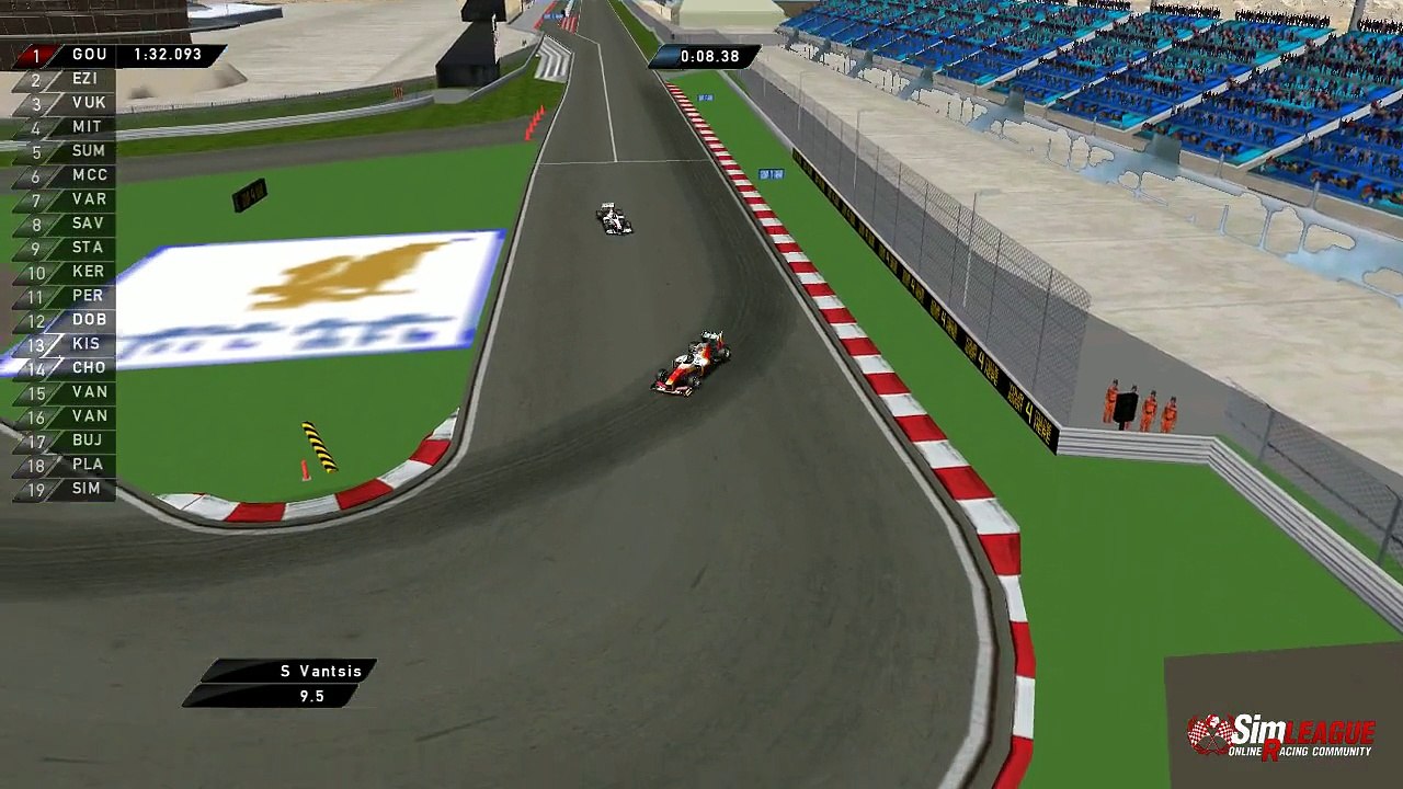 Simleague fs1 - pre-season test race