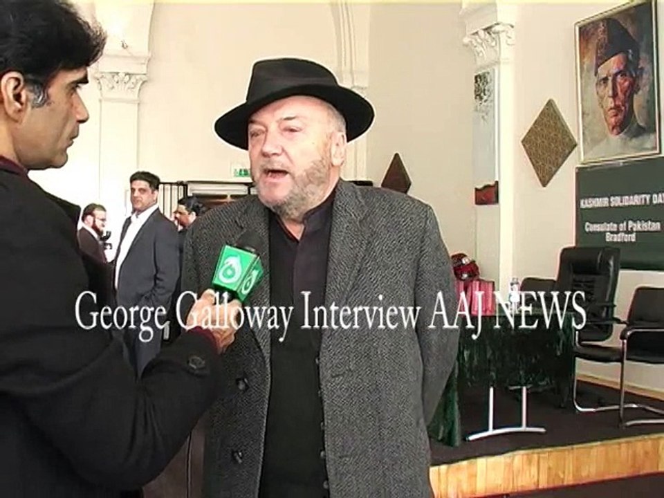 MP George Galloway Interview Saqib Raja