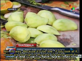 Guatemala: in four towns, gov't sets wages below national minimum