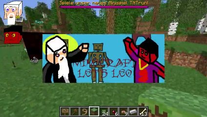Minecraft Let's Leo 14: Trampolin XXL & Bobo