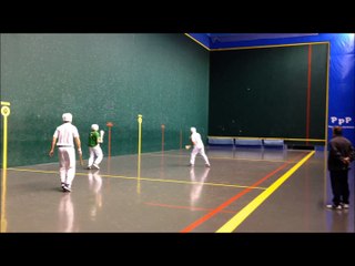 Pala Corta Nat A: Pau (L.Hourçourigaray-G.DeBaillenx) contre Biarritztarrak 2 (C.Milhet-J.Vigeon)