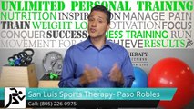 San Luis Sports Therapy- Paso Robles strength training Feedback by Jake F. '{93446|(805) 226-0975}