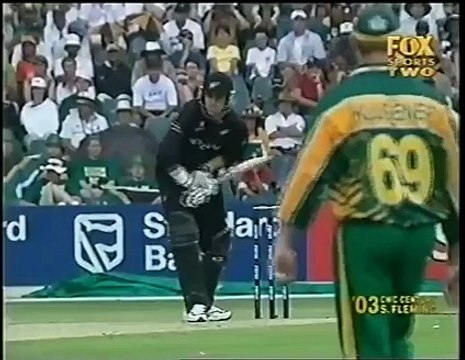 Stephen Fleming 134 vs South Africa 2003 World Cup