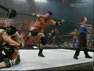 Judgment.Day.2003 - Cena & FBI Vs Benoit & Rhyno & Spanky