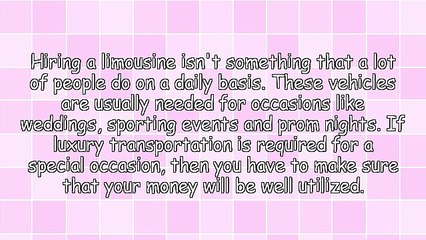 How You Can Find The Right Los Angeles Limousine Service