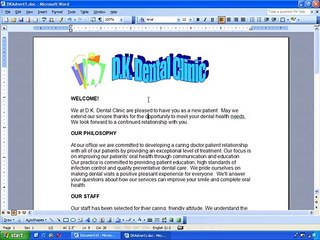 Ms Word 2003 Training- Charts (Part 61)