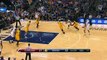 LeBron James Half Court Pass Kyrie Irving Layup - Cavaliers vs Pacers - February 6, 2015 - NBA