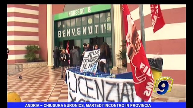 ANDRIA | Chiusura Euronics, martedì incontro in Provincia