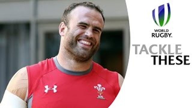 Can star Wales centre Jamie Roberts handle the pressure of Tackle These?