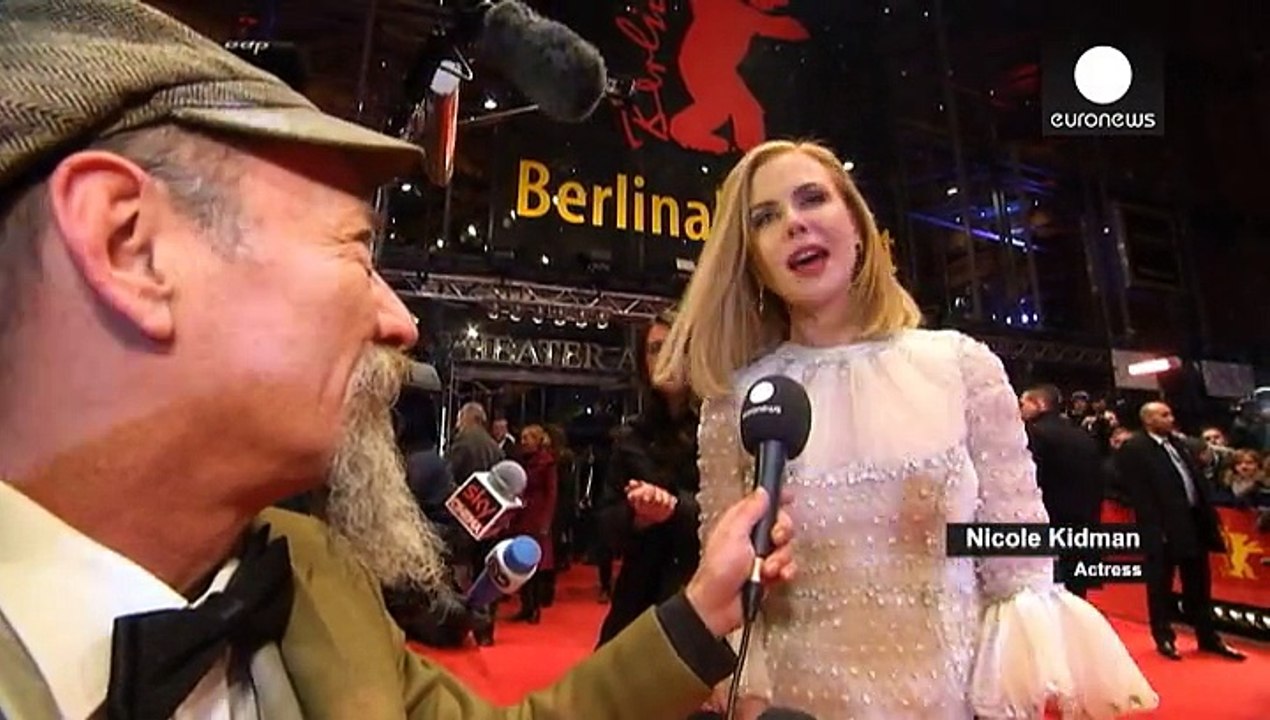 Kidman und herzog auf dem roten berlinale-teppich