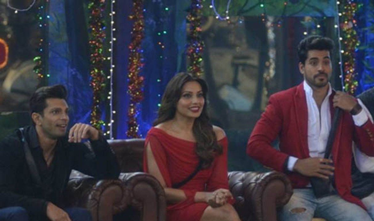 Bipasha Basu and Karan Singh Grover at Bigg Boss Housse for Film Alone Promotion