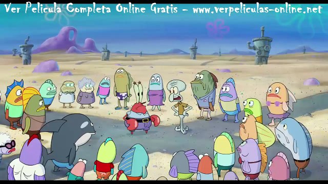Bob Esponja: Un héroe fuera del agua pelicula completa ver en castellano latino