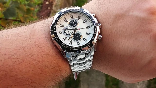 Curren Watch 8023 with White Dial