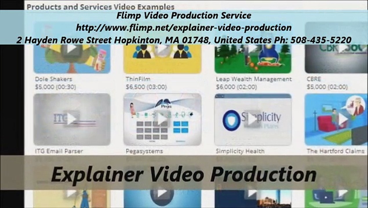 Flimp Video Production Service Explainer Video