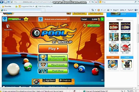 8 Ball Pool Coins Hack And Some Other Tricks By Hassnain Mughal - Tune.pk