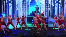 AcroArmy  Acrobatic Dancers Perform With Travis Barker - America's Got Talent 2014 Finale