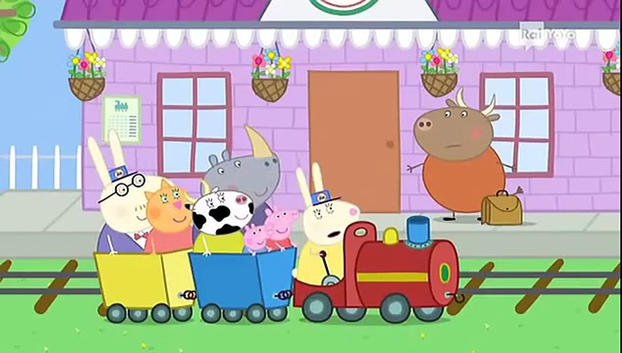 Peppa Pig Italiano Nuovi Episodi 2014 Stagione 4 Episodio 16 Il parco dei dinosauri by Ale