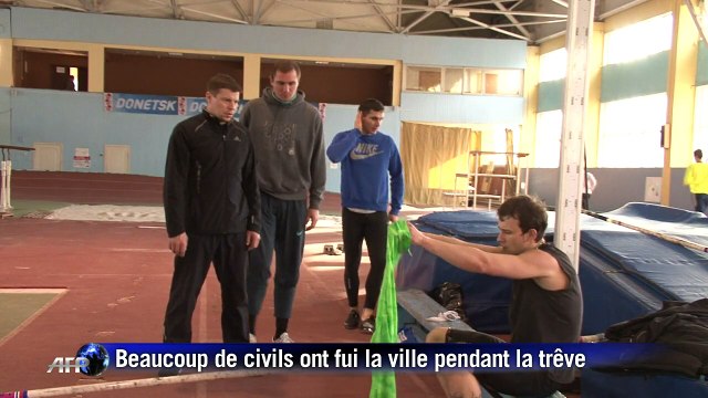 Ukraine: Maksim Mazurik, l'athlète qui refuse de quitter Donetsk